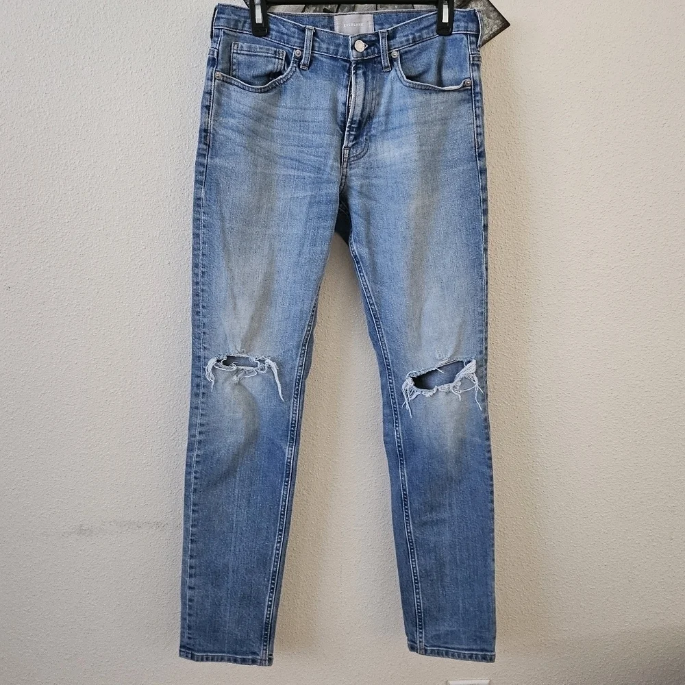 Everlane Men's Slim Distress Jeans Size 31x32.